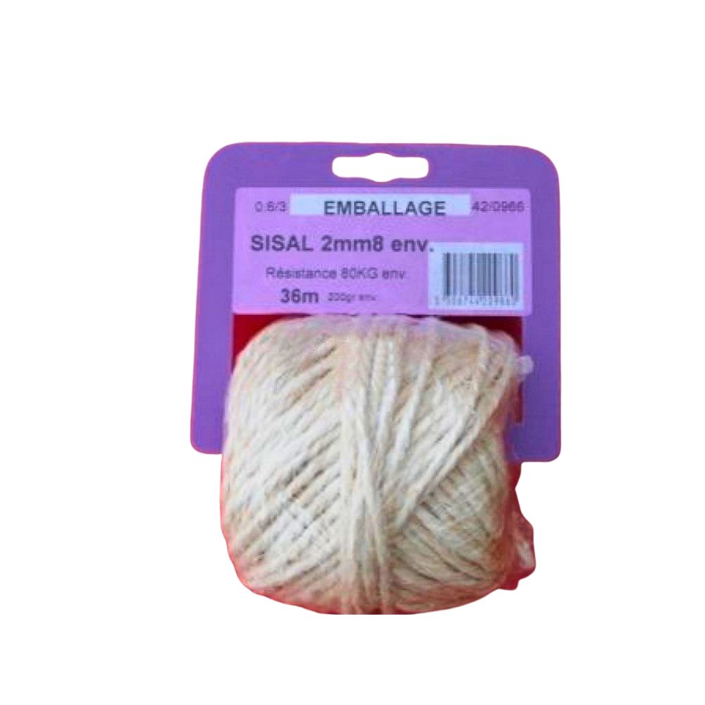 FICELLE SISAL 6/3 200 GR